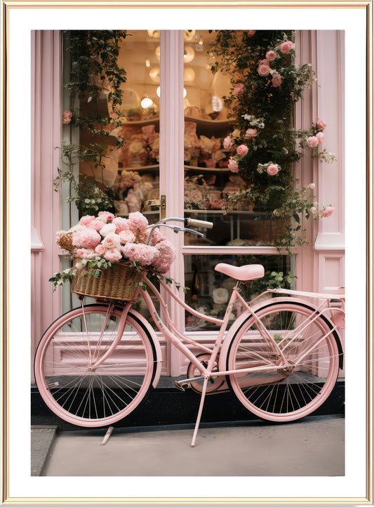 Stampa artistica di Londra in fiore