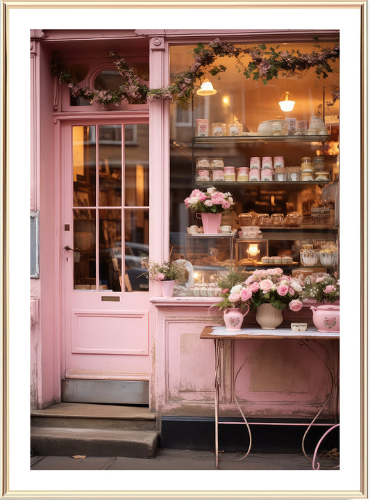 Stampa artistica della pasticceria Saint Germain