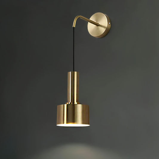 Modernist Wall Lamp - Gold