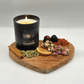 Luxury Blackcurrant & Tuberose Candles - 3 kokoa