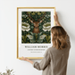 William Morris Inspired, Signed - Floral Deer Print