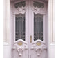 Pastellparisisk dørkunsttrykk