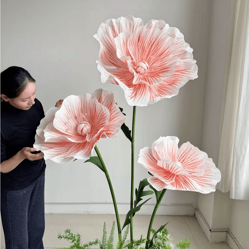 Fiori artificiali giganti finti 170cm