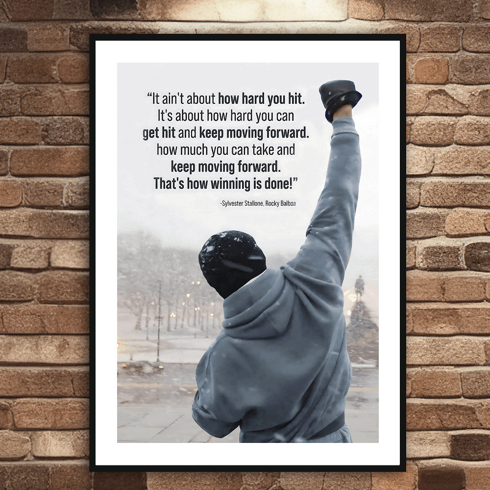 Rocky Balboa Art Print