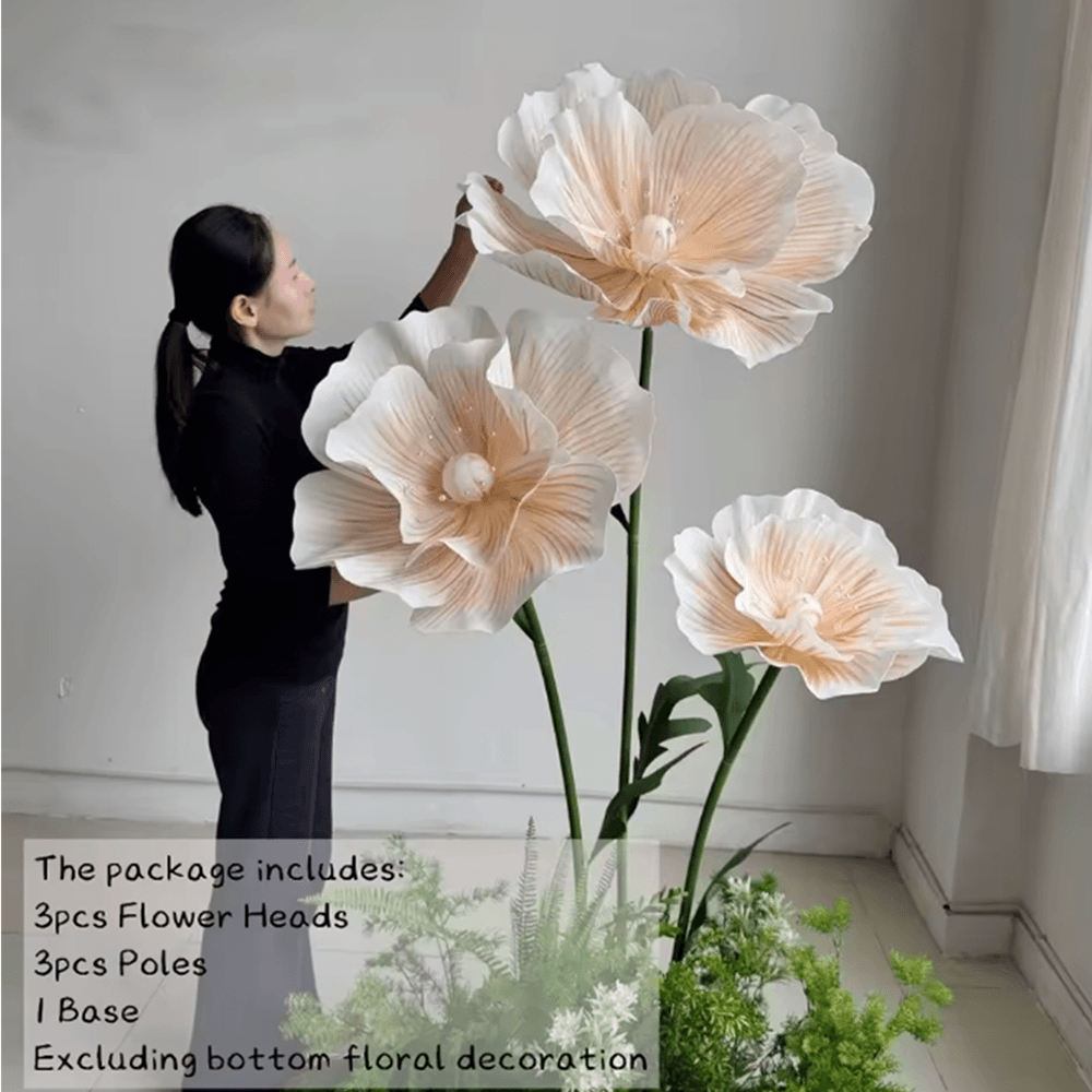 Fiori artificiali giganti finti 170cm