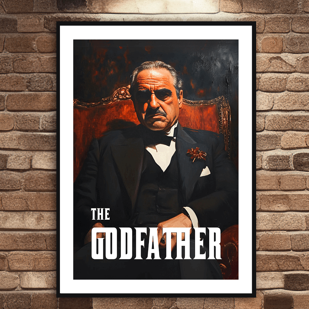 The Godfather Art Print - 2 Colour Options