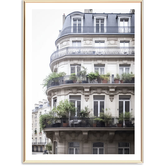 French Balconies Art Print
