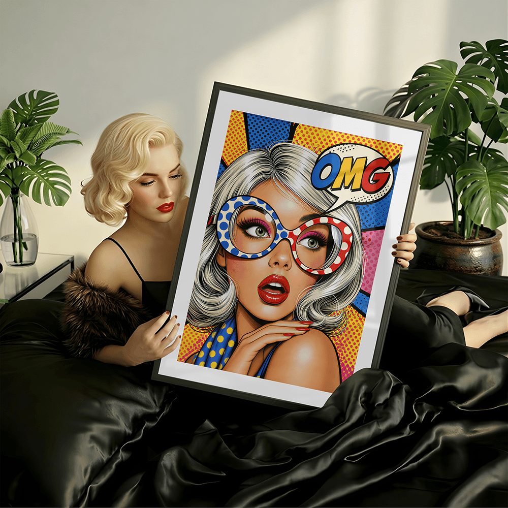 Blondie - Popkunsttrykk