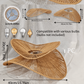 Cysgodlamp tlws crog Lotus Wabi Sabi