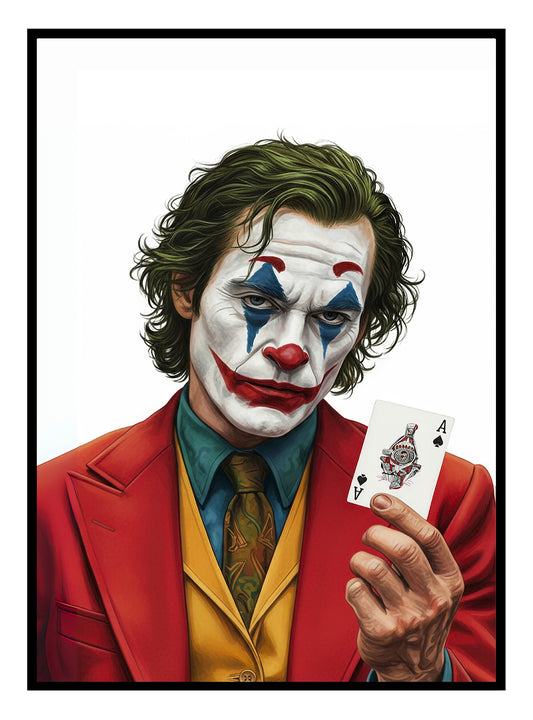 Sad Joker, Art Print