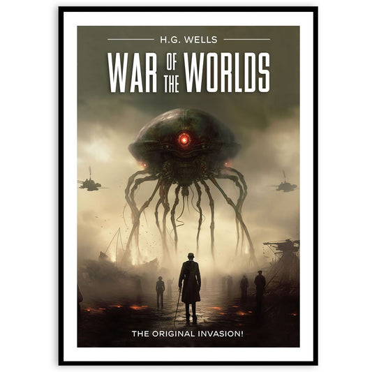 Krieg der Welten-Film-Kunstdruck