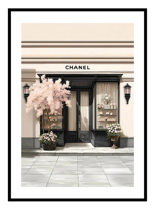 Chanel Store Art Print