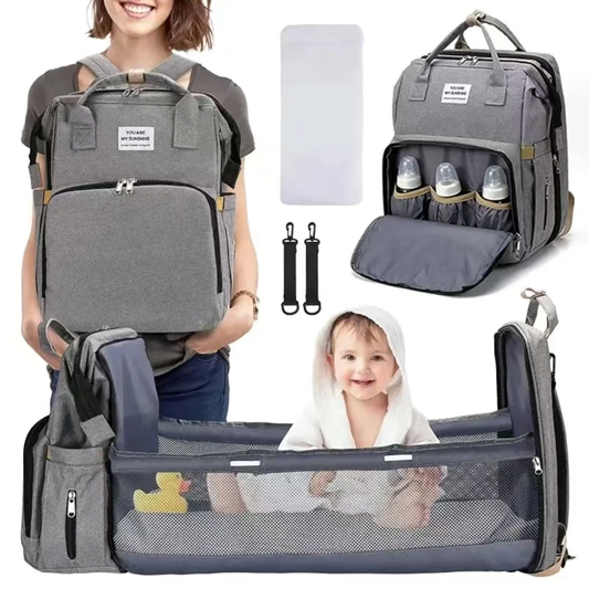 Maternity Bag - Crib/ Changing Station - 2 Colours