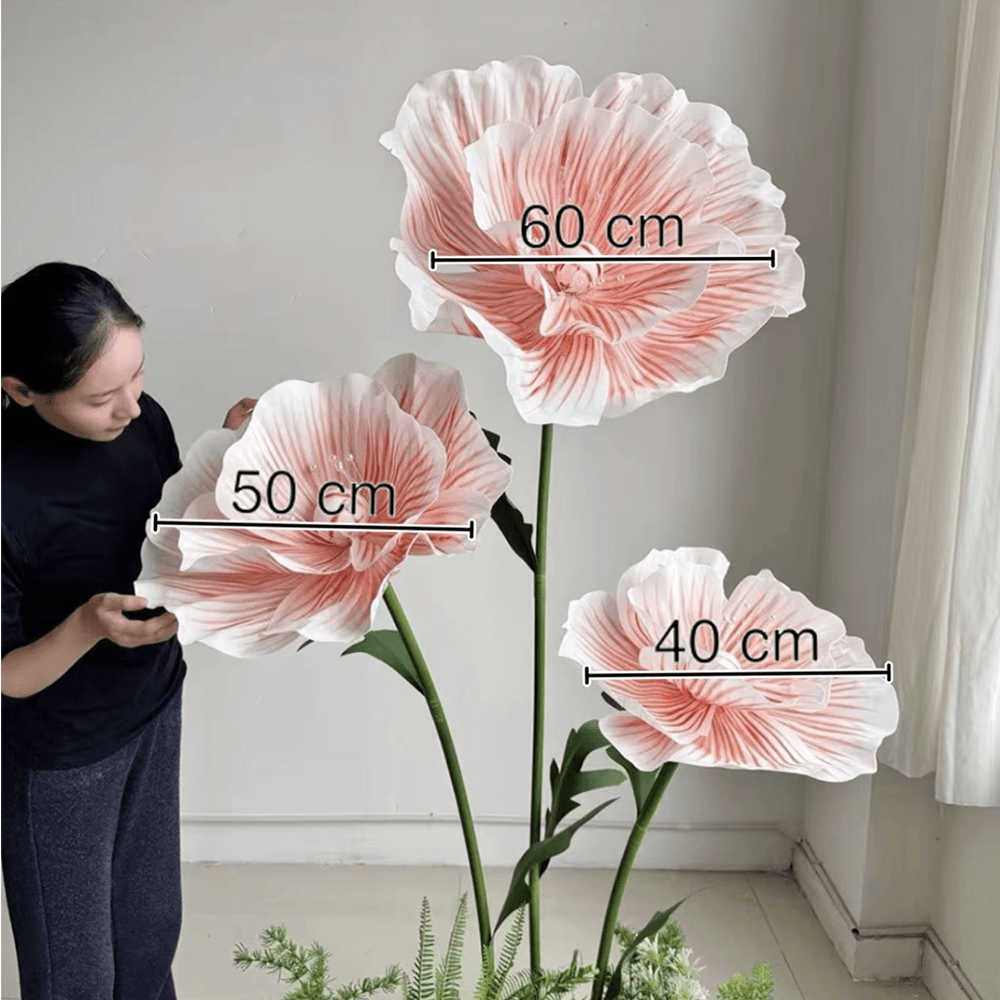 Fiori artificiali giganti finti 170cm