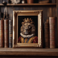 Vintage Lion Portrait – Renaissance Art Print