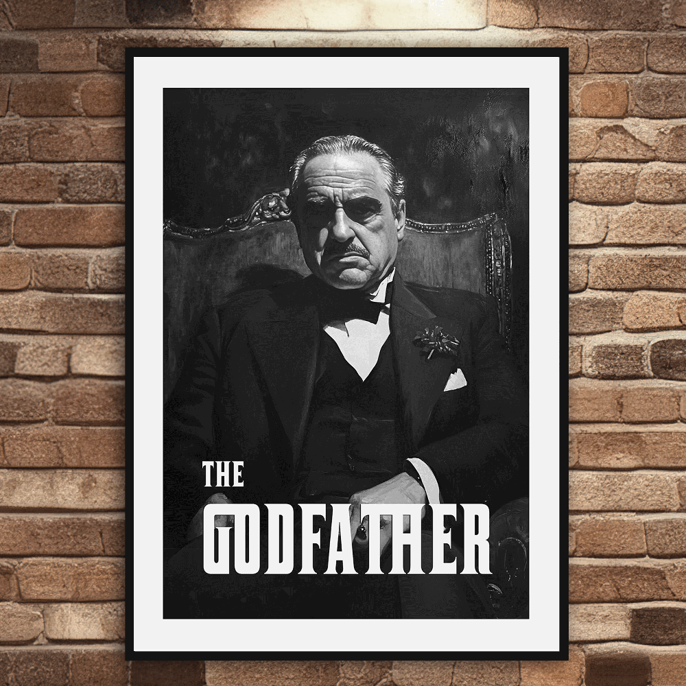 The Godfather Art Print - 2 Colour Options