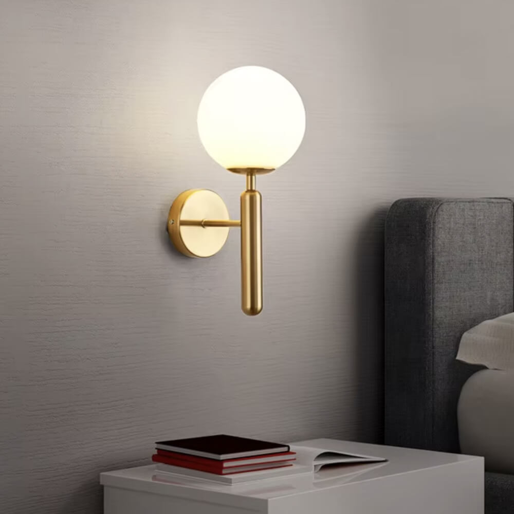 Globe Wall Light - 2 Colours