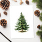 Nordic Christmas Tree Art Print