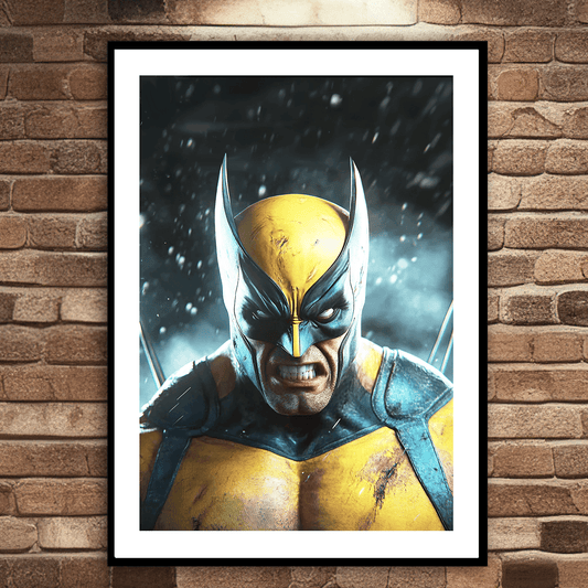 Lámina artística de la película Wolverine