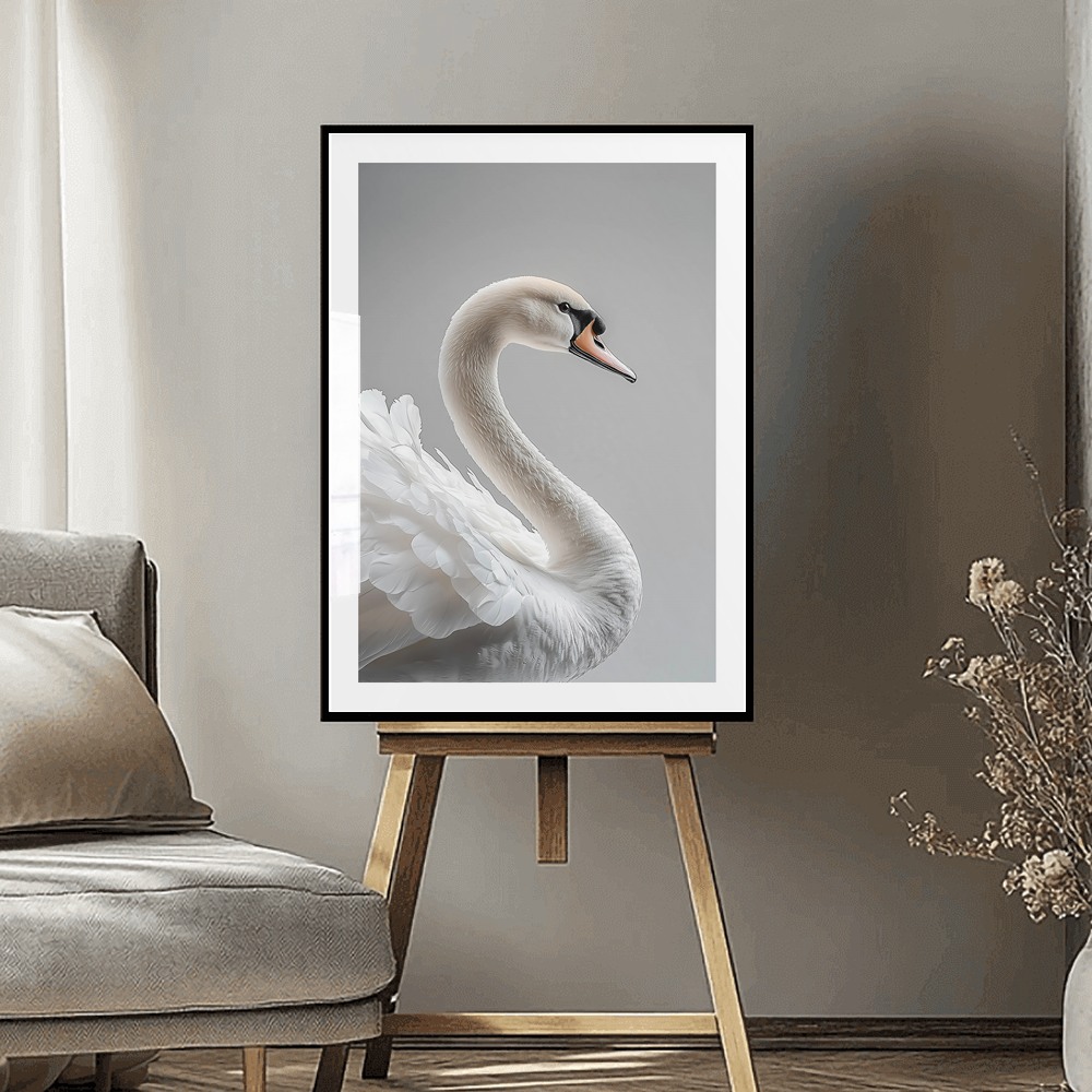 Serene Swan (F) Art Print