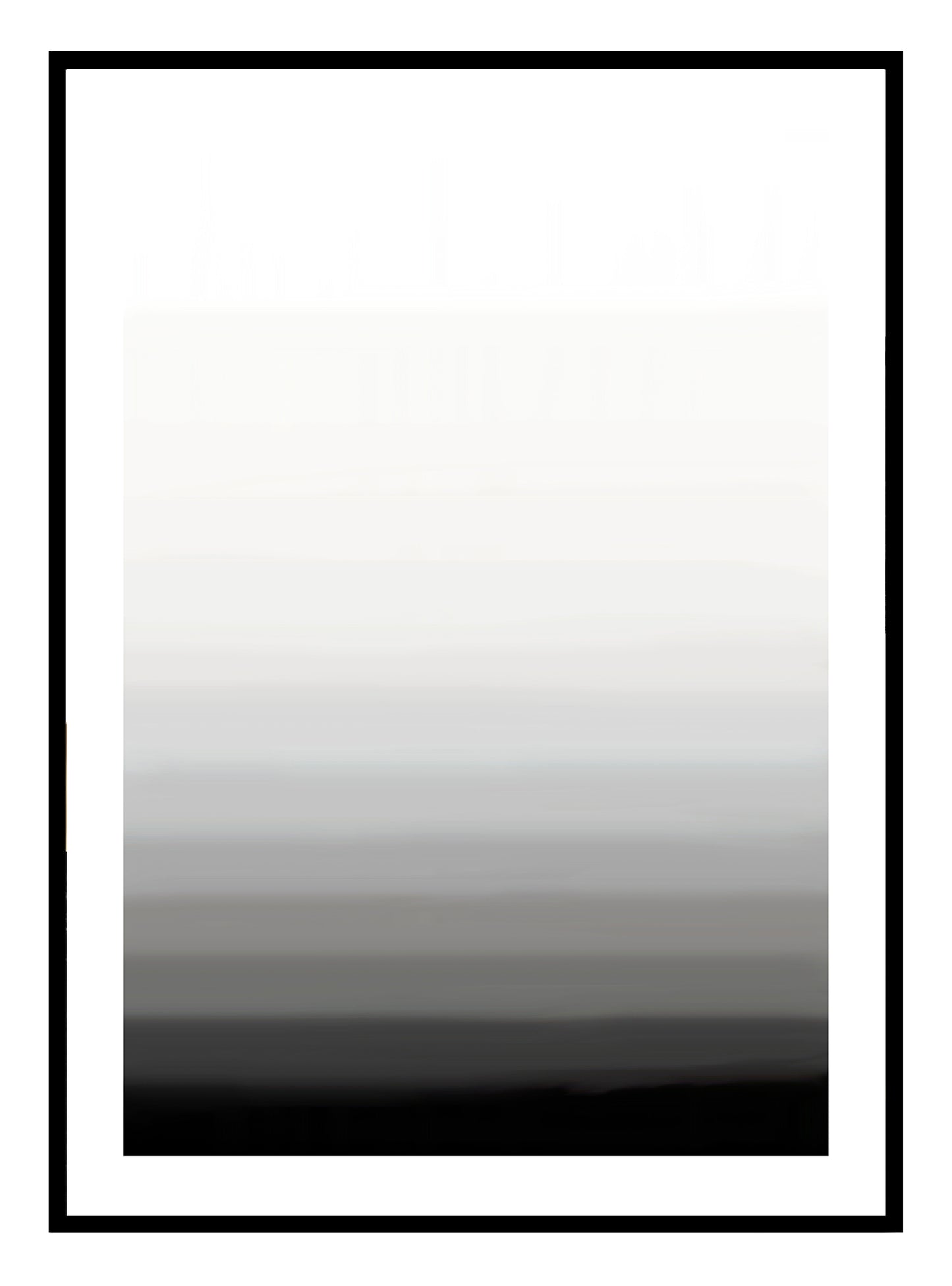 Grey Gradient Art Print