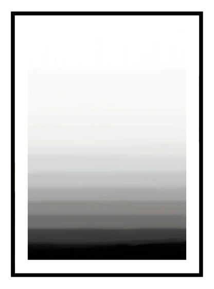 Grey Gradient Art Print