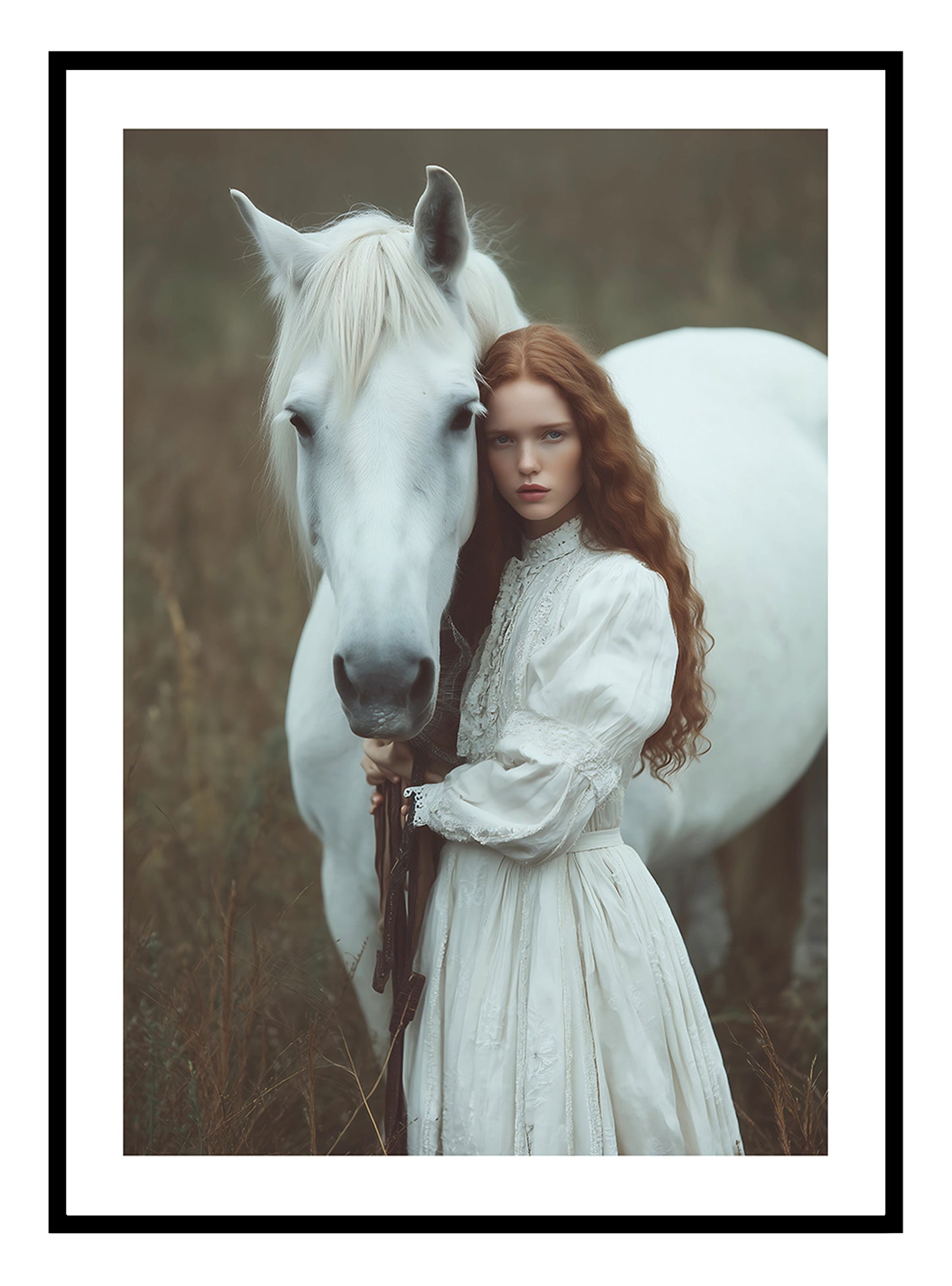 Boho Horse Art Print