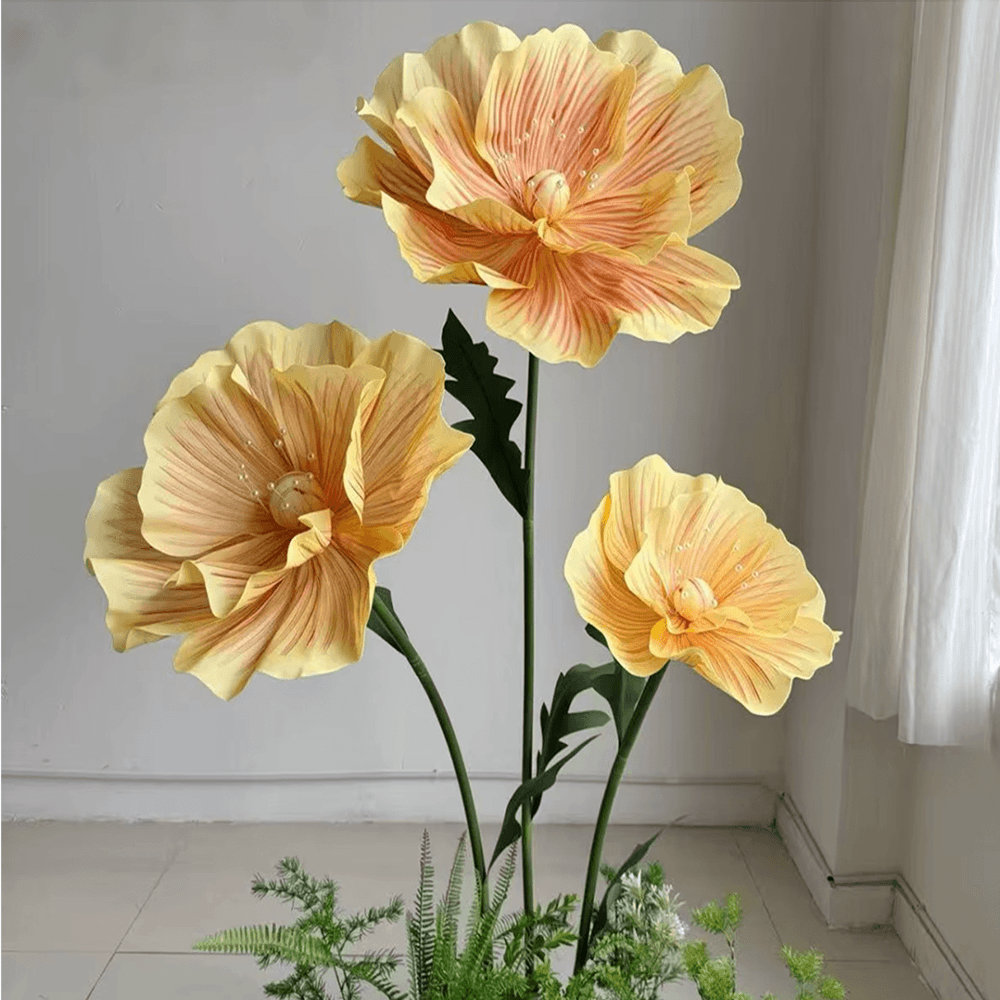 Fiori artificiali giganti finti 170cm