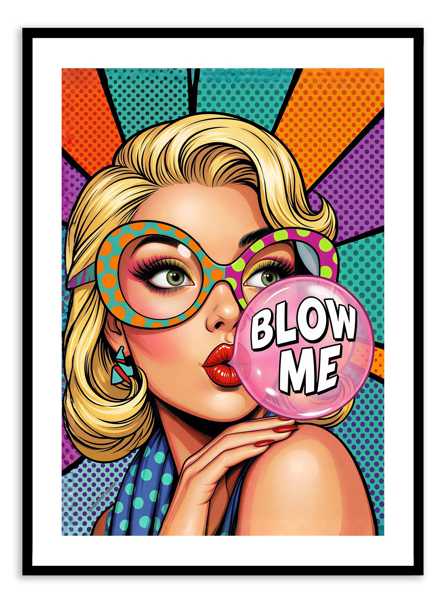 Blow Me - Pop Art Print