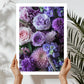 Purple Bouquet Art Print