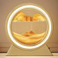 The Sands of Time Lamp, tunnetuin esittäjä Rotating LED Sand Art Lamp - kultakehys