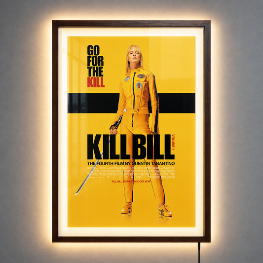 Kill Bill - Vol 1 - Seni Bingkai Film dengan Lampu LED Belakang