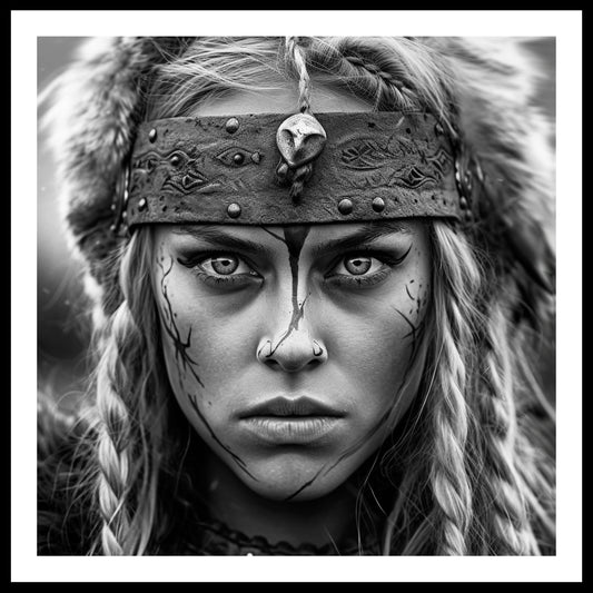Viking Shieldmaiden (A) Art Print