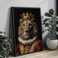 Vintage Lion Portrait – Renaissance Art Print