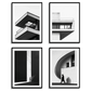 Monochrome Architectural Print