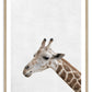 Bébé girafe Impression artistique