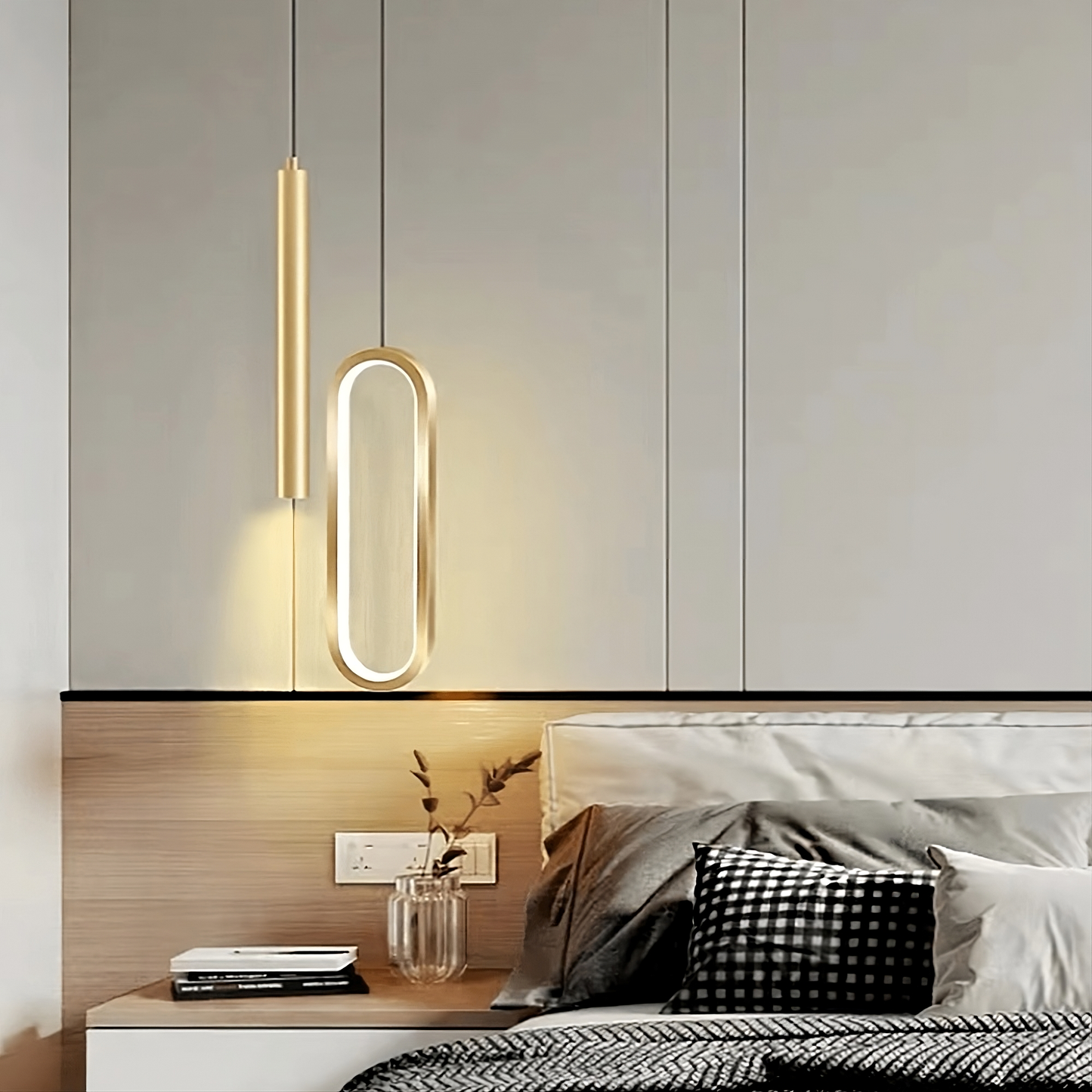 Minimalist Lustre Pendant Light