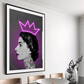 Neon Queen Art Print