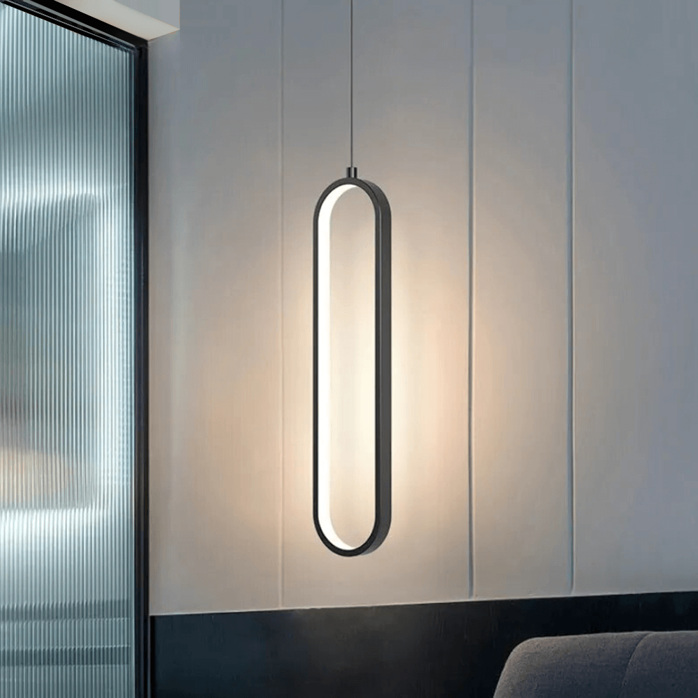 Contemporary LED Drop Lights - Gold or Black