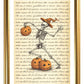 Halloween Skeleton Art Print