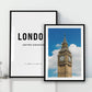 Big Ben Art Print - 2 litavalkostir