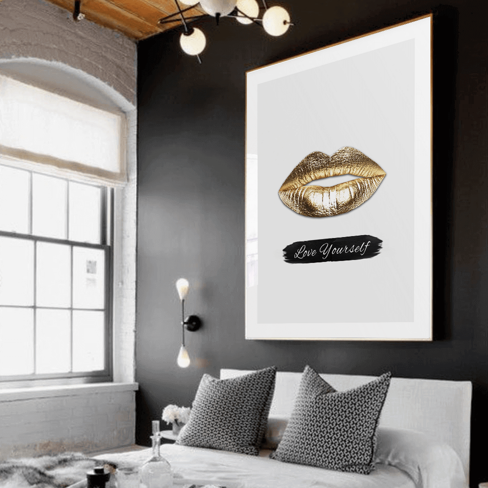 Love Yourself Art Print