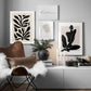 Abstract Leaves Art Print