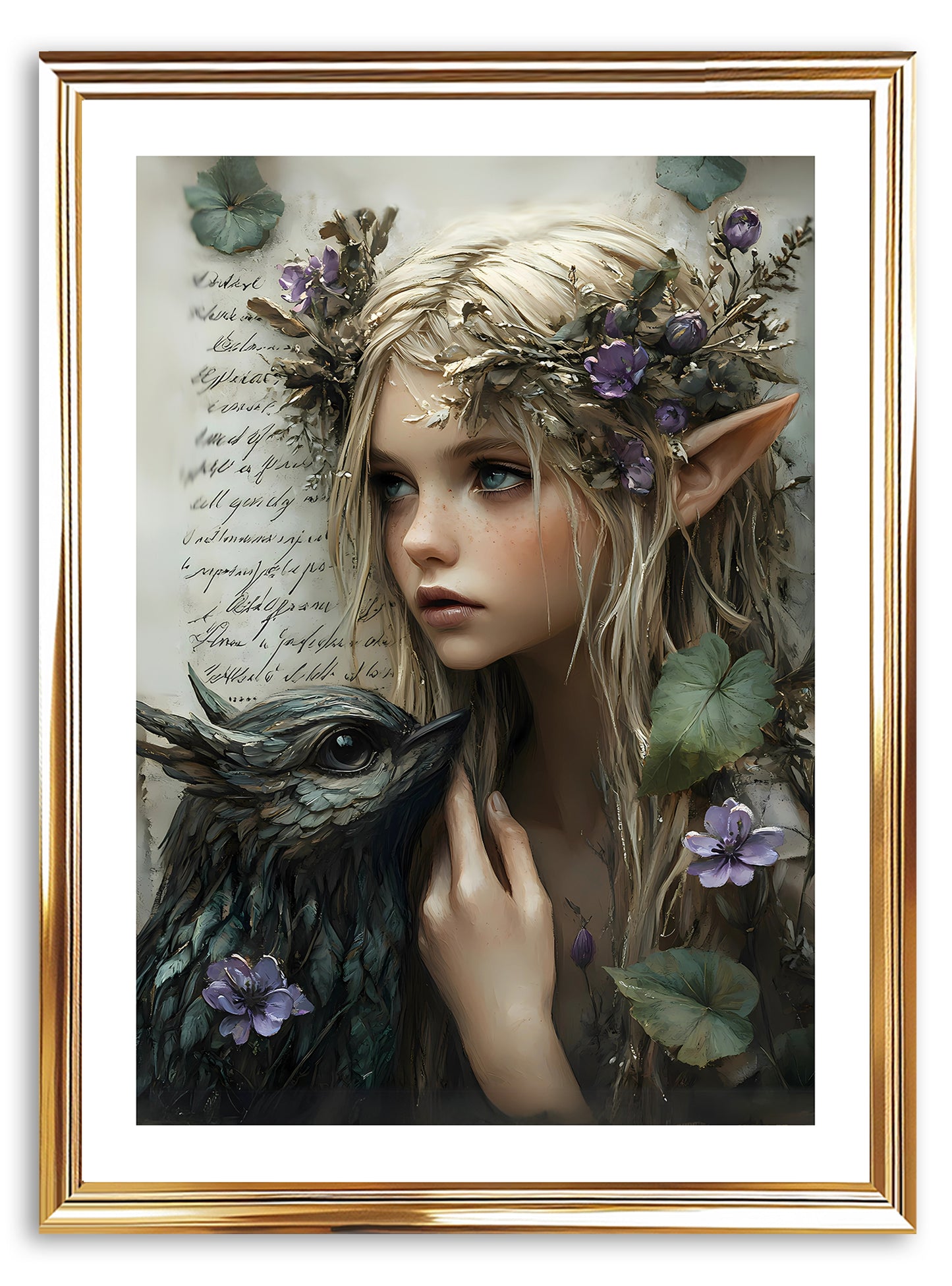 Elf Child Art Print