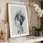 Botanical Girl (D) Art Print