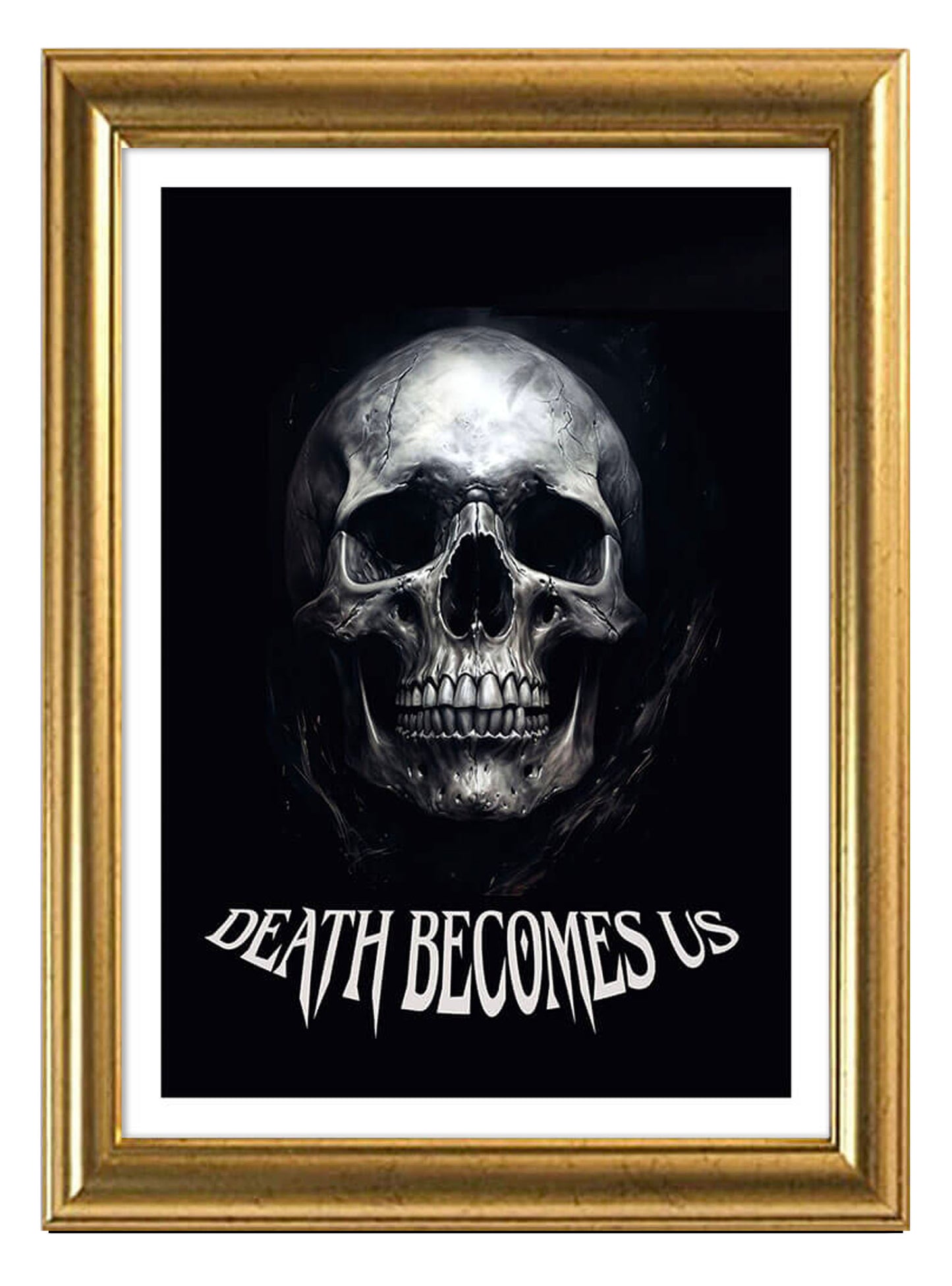 Death Becomes Us Art Print