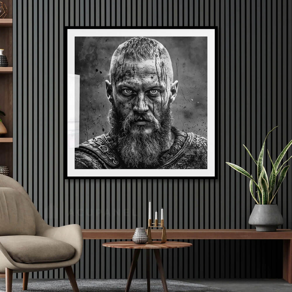 Ragnar King of The Vikings -  Art Print