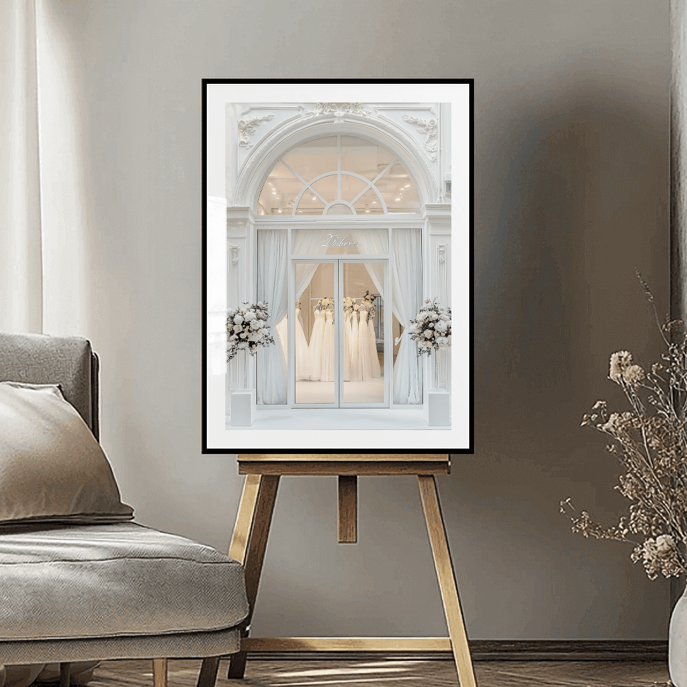 Couture Boutique Art Print