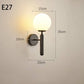 Globe Wall Light - 2 Colours