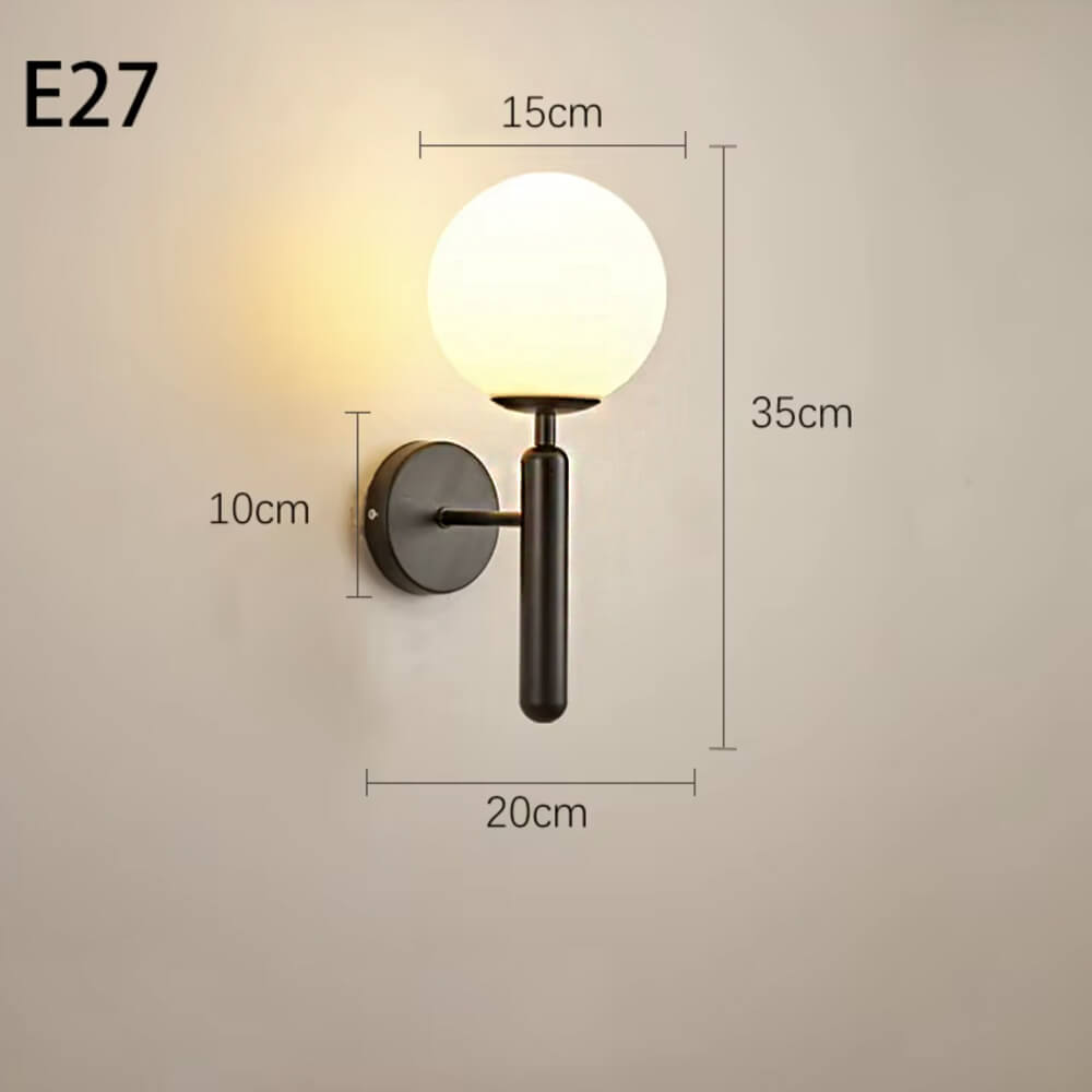 Globe Wall Light - 2 Colours